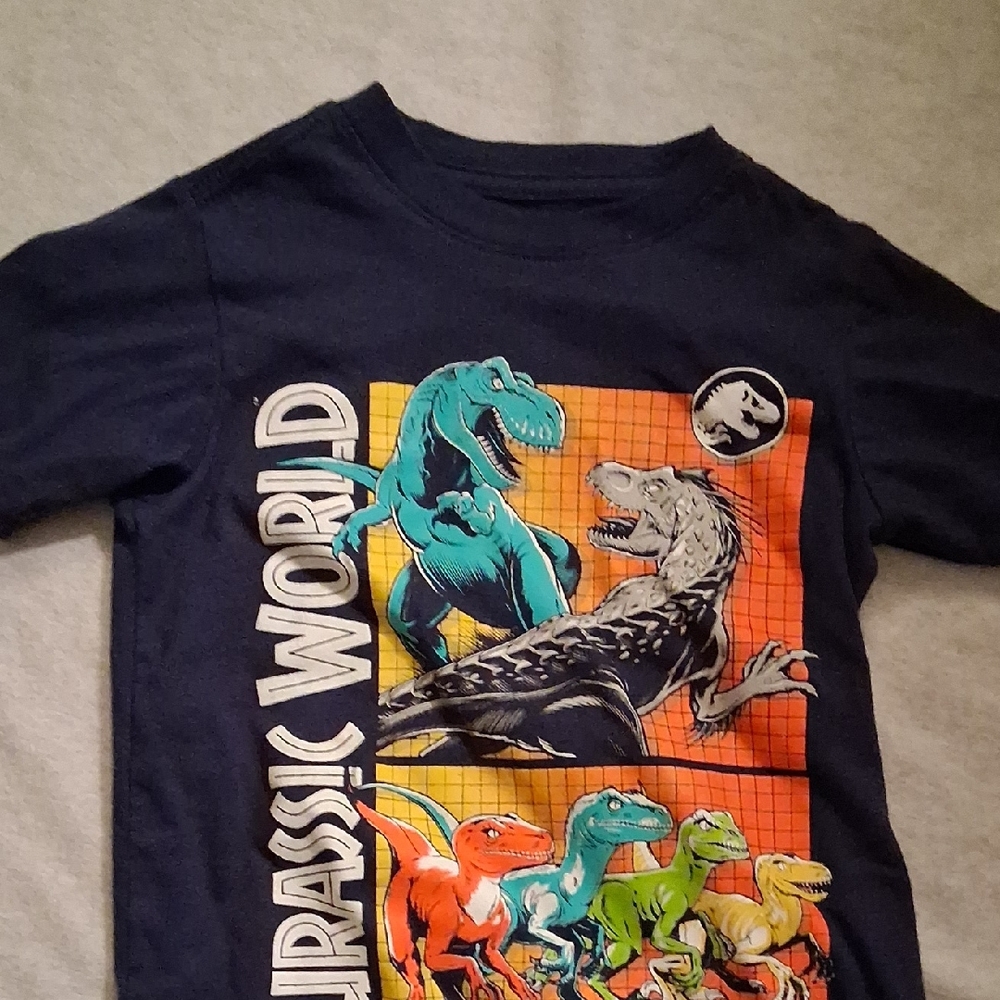 Jurassic World Kids Navy Blue T-Shirt